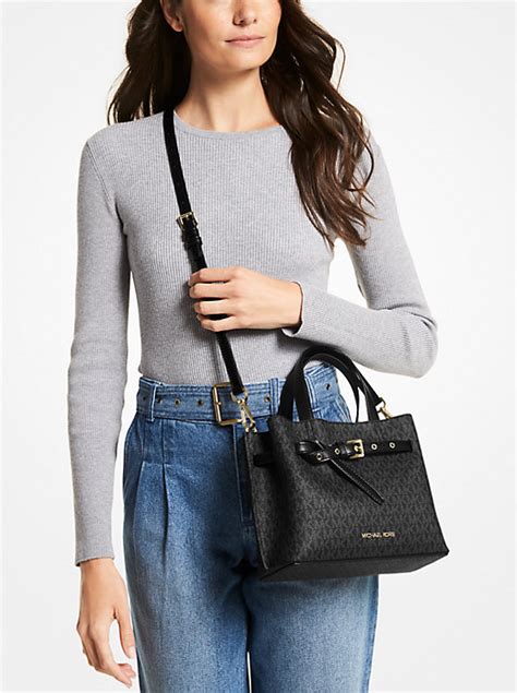 Emilia Small Logo Satchel 